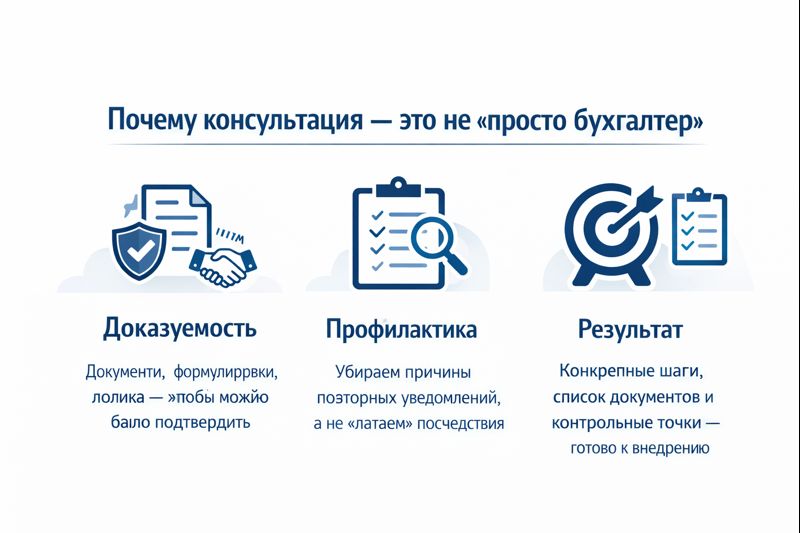 консультация — бухгалтер